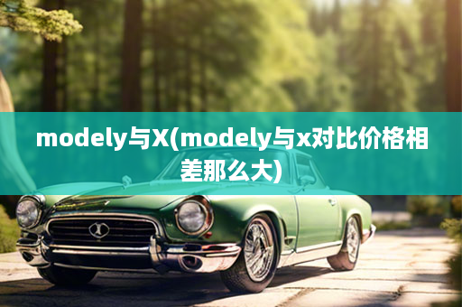 modely与X(modely与x对比价格相差那么大)