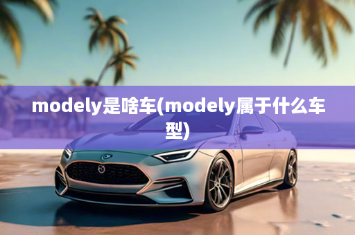 modely是啥车(modely属于什么车型)