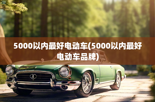 5000以内最好电动车(5000以内最好电动车品牌)