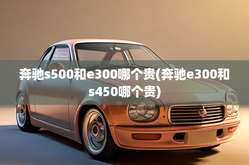 奔驰s500和e300哪个贵(奔驰e300和s450哪个贵)