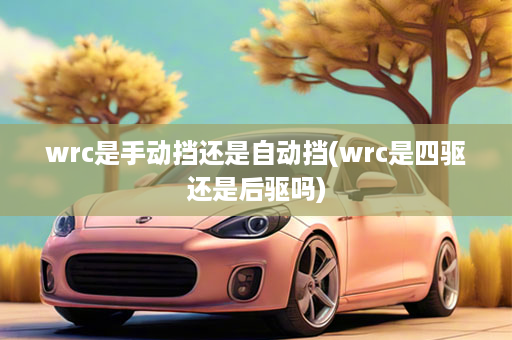 wrc是手动挡还是自动挡(wrc是四驱还是后驱吗)