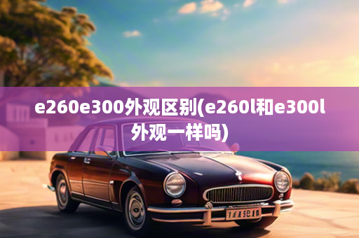 e260e300外观区别(e260l和e300l外观一样吗)