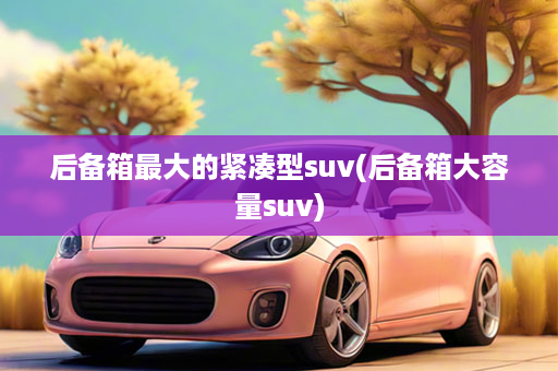 后备箱最大的紧凑型suv(后备箱大容量suv)