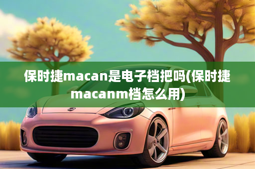 保时捷macan是电子档把吗(保时捷macanm档怎么用)