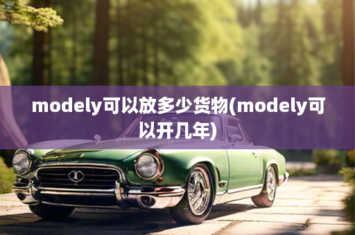 modely可以放多少货物(modely可以开几年)