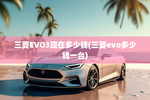 三菱EVO3现在多少钱(三菱evo多少钱一台)