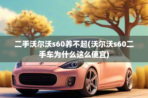 二手沃尔沃s60养不起(沃尔沃s60二手车为什么这么便宜)