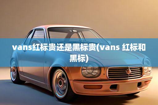 vans红标贵还是黑标贵(vans 红标和黑标)