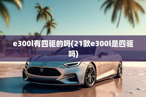 e300l有四驱的吗(21款e300l是四驱吗)