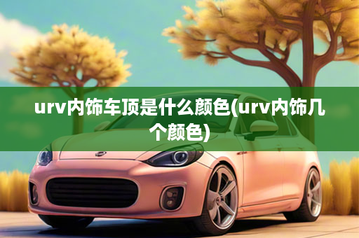 urv内饰车顶是什么颜色(urv内饰几个颜色)