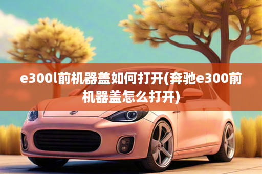 e300l前机器盖如何打开(奔驰e300前机器盖怎么打开)