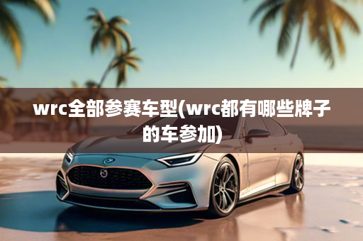 wrc全部参赛车型(wrc都有哪些牌子的车参加)