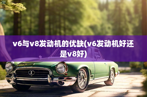 v6与v8发动机的优缺(v6发动机好还是v8好)