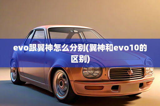 evo跟翼神怎么分别(翼神和evo10的区别)