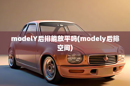 modelY后排能放平吗(modely后排空间)