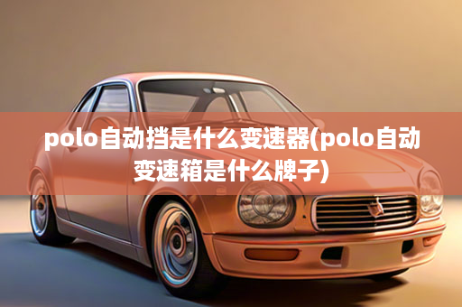 polo自动挡是什么变速器(polo自动变速箱是什么牌子)