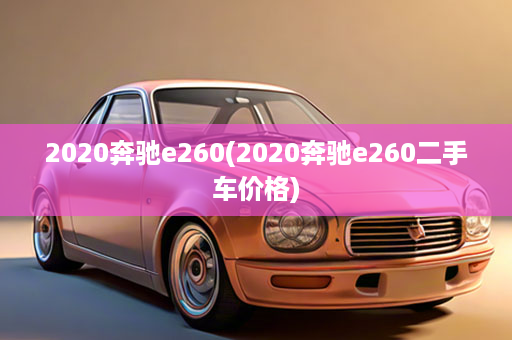 2020奔驰e260(2020奔驰e260二手车价格)