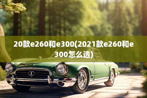 20款e260和e300(2021款e260和e300怎么选)