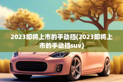 2023即将上市的手动挡(2023即将上市的手动挡suv)