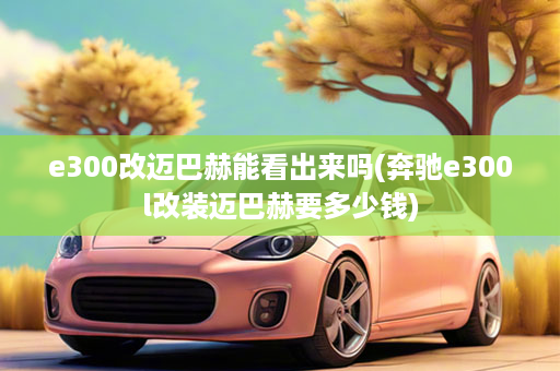 e300改迈巴赫能看出来吗(奔驰e300l改装迈巴赫要多少钱)