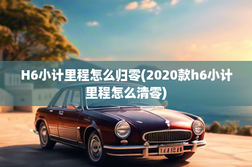 H6小计里程怎么归零(2020款h6小计里程怎么清零)