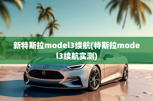 新特斯拉model3续航(特斯拉model3续航实测)