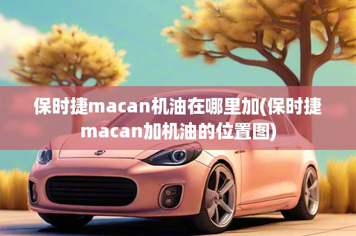 保时捷macan机油在哪里加(保时捷macan加机油的位置图)