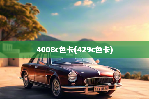 4008c色卡(429c色卡)