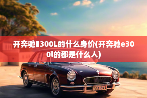 开奔驰E300L的什么身价(开奔驰e300l的都是什么人)