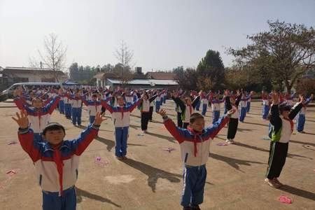 七彩阳光广播体操各节名称