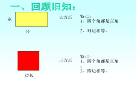 长方形和正方形有四个直角这样说对吗