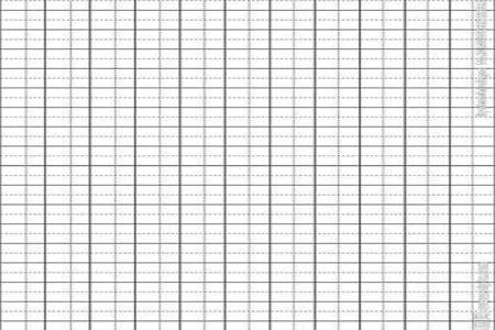 0.5毫米的笔适合用几毫米的田字格