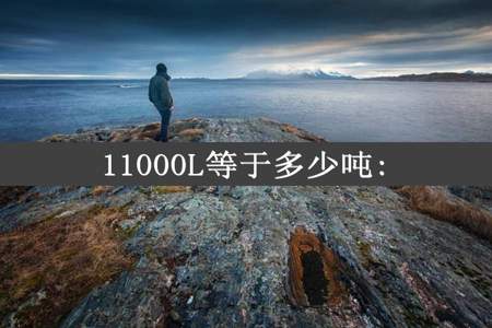 11000L等于多少吨: