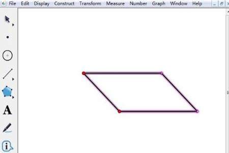 如何画一个长方形加一笔变成平行四边形