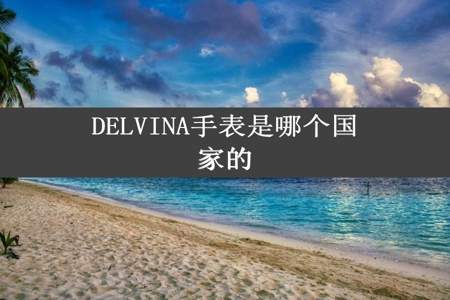 DELVINA手表是哪个国家的