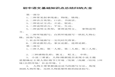 关于语文总结的标题