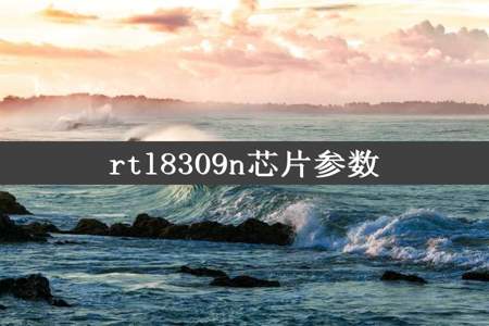 rtl8309n芯片参数