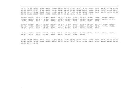 20个两字词语接龙，度两字的词语接龙