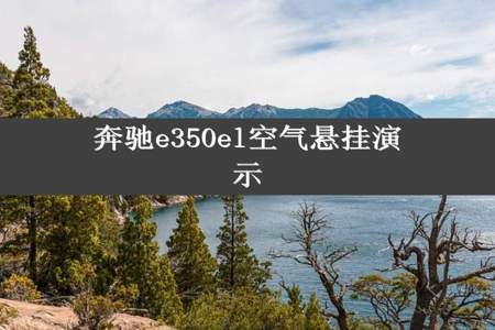 奔驰e350el空气悬挂演示