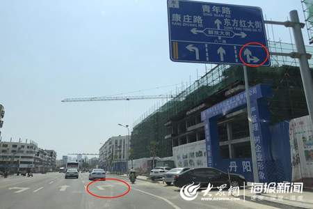 六岔路口哪个是直行和右转