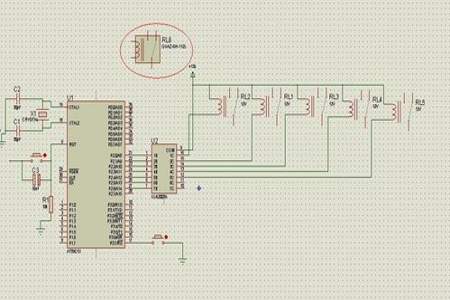 proteus能用5v电压的继电器咋找