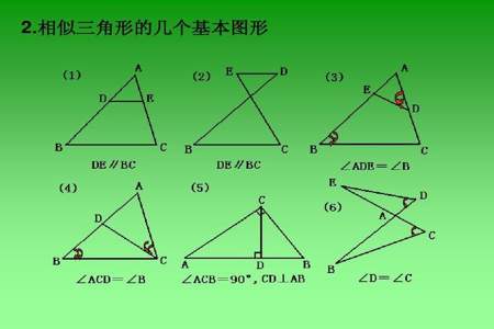 如何在两个相似三角形中找到对应边