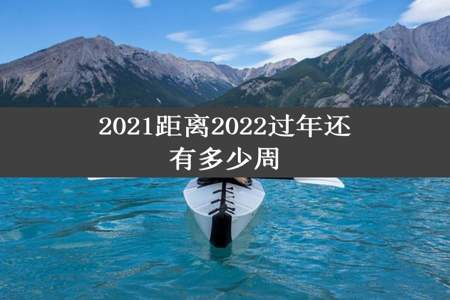 2021距离2022过年还有多少周