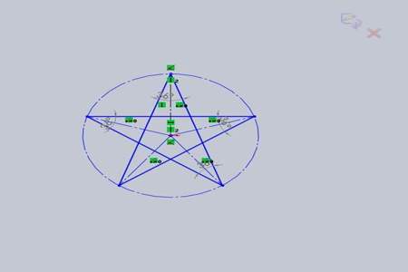 五角星由几条线段组成