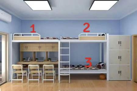 宿舍里哪个床位更好啊
