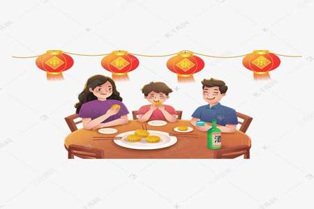 中秋节要一家人吃一个月饼吗