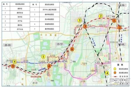 鲁南高铁兖州站线路