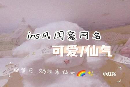 ins风闺蜜网名一对