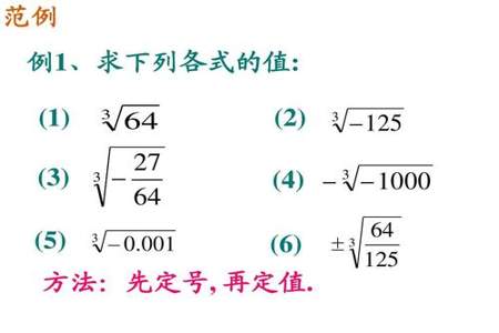 立方根计算