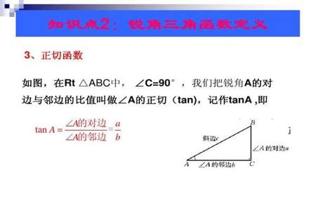 三角函数里哪个是斜边哪个是对边哪个是邻边